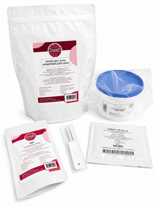 All-in-One "supereinfaches-kein-fermentieren-Trockenwurst" - Starter Kit