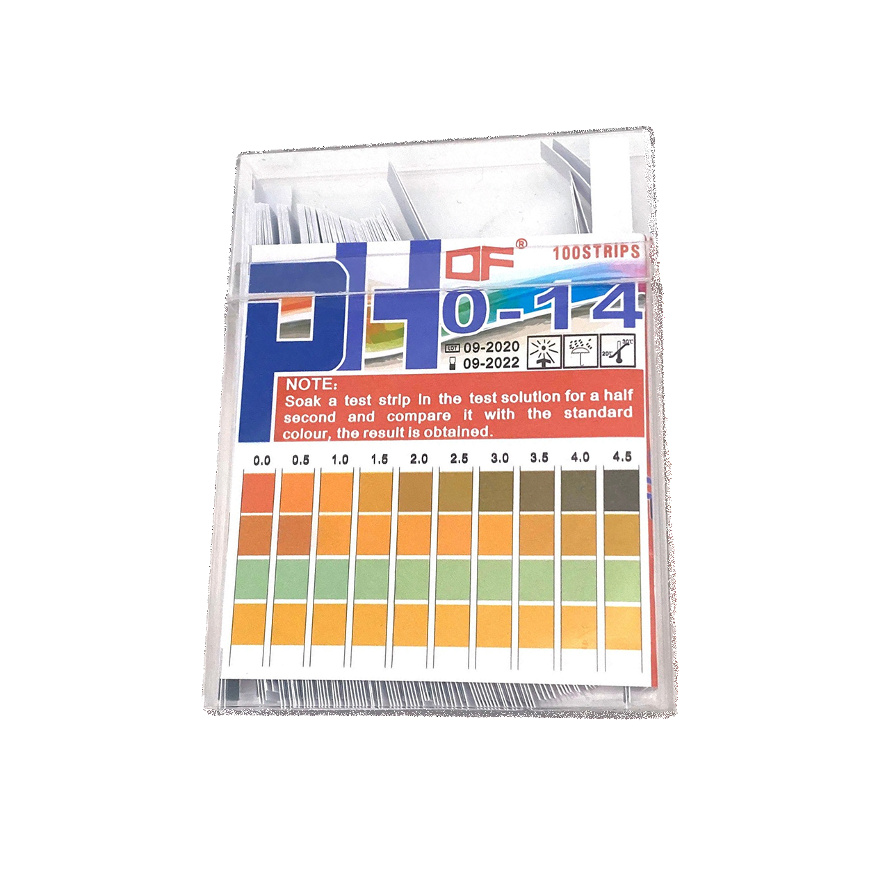 pH strips fermenteren 0-14