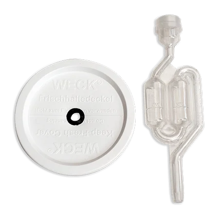 weckjar lid + waterlock