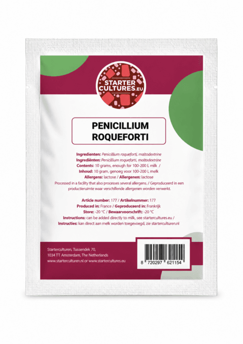 Blauwe kaasschimmel - Penicillium roqueforti | voor zelf oa. Roquefort maken