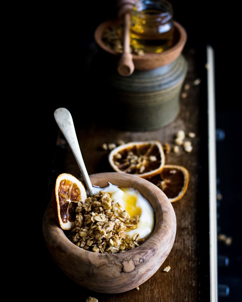 yoghurt dark portrait