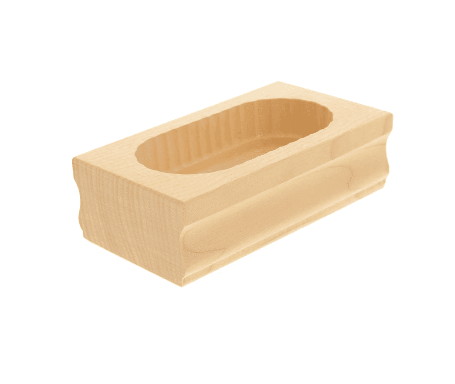 Traditional wooden butter mold | turn cream into beurre magnifique - Image 3